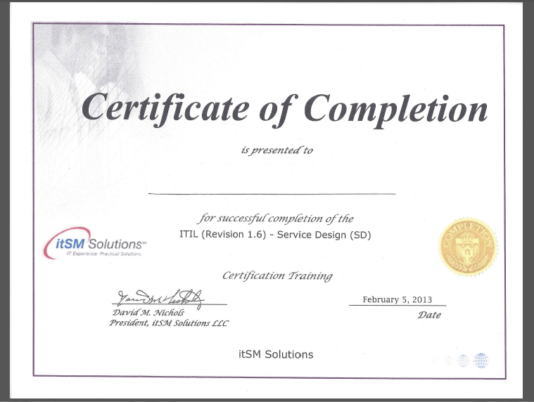 printable certificates of completion